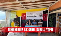 Teknikerler ilk genel kurulu yaptı