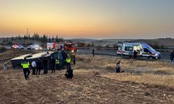 Şanlıurfa’da yolcu otobüsü devrildi: 27 yaralı