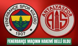 Fenerbahçe-Antalyaspor maçının hakemi belli oldu