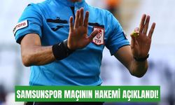 Samsunspor-Antalyaspor maçının hakemi açıklandı!