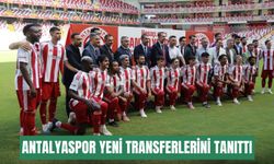 Antalyaspor yeni transferlerini tanıttı