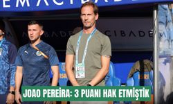 Joao Pereira: 3 puanı hak etmiştik