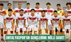 Antalyaspor'un gençlerine milli davet