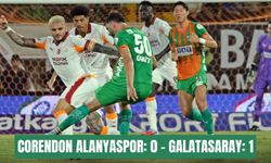 Corendon Alanyaspor: 0 - Galatasaray: 1