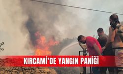 Kırcami’de yangın paniği