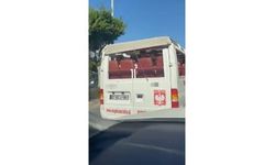 Cam yumruklayan safari aracı sürücüsü serbest bırakıldı