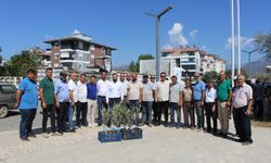 Gazipaşa’ya fidan desteği