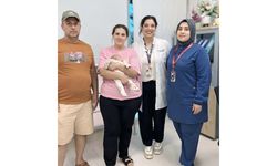 Zorlu gebelik mutlu sonla bitti