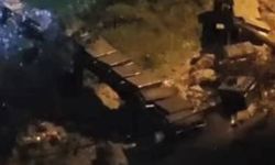Artvin’in Borçka ilçesinde arı kovanları gece sel suları ve heyelana kapıldı