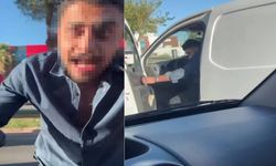 Trafik kavgası: Aracın camını yumruklayıp kırdı