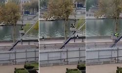 Louvre Müzesi'ndeki hırsızlık ve soyguncularının kaçma anı ortaya çıktı