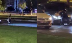 Şaşkına çeviren görüntü: Kadın ana yolda kendini seyir halindeki araçların önüne attı