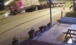Kontrolden çıkan tır, park halindeki 8 araca çarptı