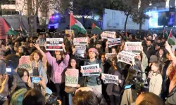 İsrail Başkonsolosluğu önünde protesto yapıldı