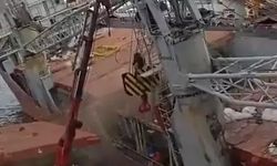 Tuzla'daki tersanede gemi yan yattı! 1 işçi hayatını kaybetti