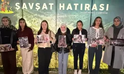 Öğrencilerden 'Dünya Kız Çocukları Günü'nde' Gazze mesajı