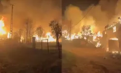 Yangın 6 evi yok etti
