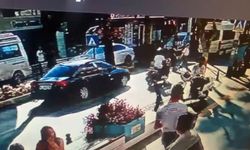 Manavgat’ta motorlu bisiklet kazası kamerada
