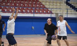 Yeni tesiste ilk maç Başkan Kotan’dan