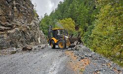 Büyükşehir'den yağmur mesaisi