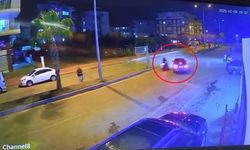 Otomobille çarpışan motosiklet sürücüsü yaralandı