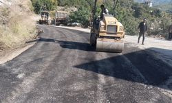 Alanya kırsalında yollar kışa hazırlanıyor