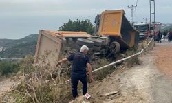 Freni boşalan kamyon dehşet saçtı: 1 ölü, 1 yaralı