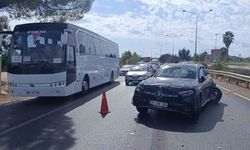 Manavgat’ta 4 ayrı kaza: 12 araç birbirine girdi