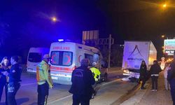 Motosikletli gencin ölüme gitme anı kamerada