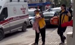 Camii avlusunda bebek bulundu