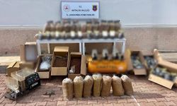 Jandarmadan kaçak sigara baskını