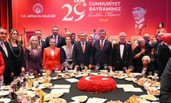 29 Ekim resepsiyonla kutlandı