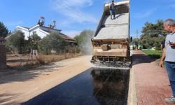 Duacı Mahallesi'nde yol yenileme