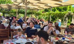 Din görevlileri kahvaltıda buluştu