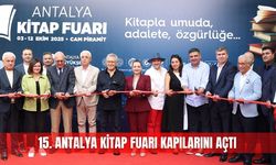 15. Antalya Kitap Fuarı kapılarını açtı