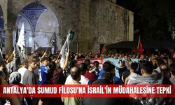 Antalya'da Küresel Sumud Filosu'na müdahalesine tepki