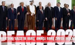 Mısır’daki 'Gazze'de barış' amaçlı Barış Zirvesi başladı