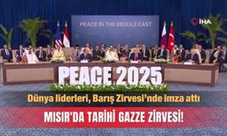 Mısır'da tarihi Gazze zirvesi! İmzalar atıldı