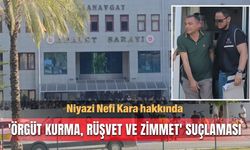 Niyazi Nefi Kara hakkında 'örgüt kurma, rüşvet ve zimmet' suçlaması