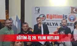 Eğitim-İş 20. yılını kutladı