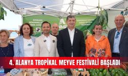 4. Alanya Tropikal Meyve Festivali başladı