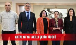 Antalya’ya ‘Akıllı Şehir’ ödülü