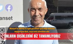 Onların eksiklerini biz tamamlıyoruz