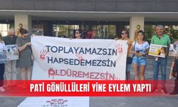 Pati Gönüllüleri yine eylem yaptı