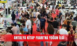 Antalya Kitap Fuarı’na yoğun ilgi