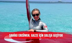 Şahika Ercümen, Gazze için dalışa geçiyor