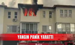 Yangın panik yarattı