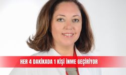 Her 4 dakikada 1 kişi inme geçiriyor