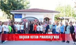 Başkan Kotan Pınarbaşı’nda