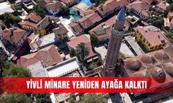 Yivli Minare yeniden ayağa kalktı